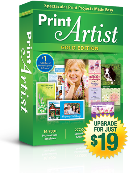 Print Artist 25 Gold Edition | Upgrade for Just $19